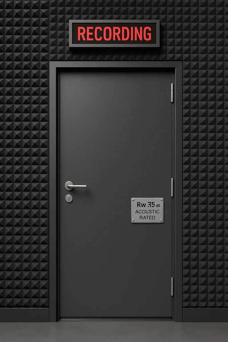 acoustic rated steel doors - professional steel doors available in Stoke-on-trent from UK manufacturers